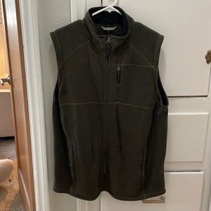 Smartwool mens Echo Lake Vest - Loren Green - LARGE